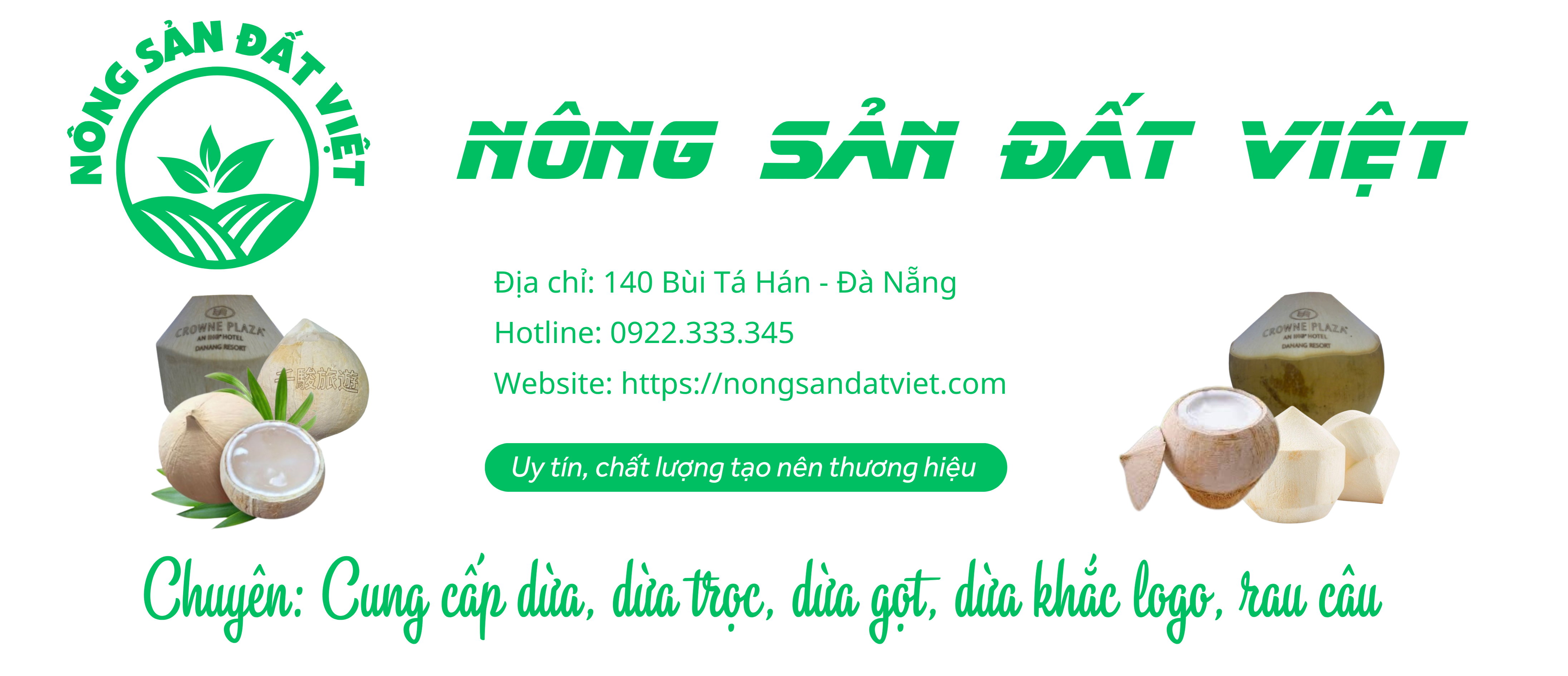 Chuyên: Cung cấp dừa, dừa trọc, dừa gọt, dừa khắc logo, rau câu